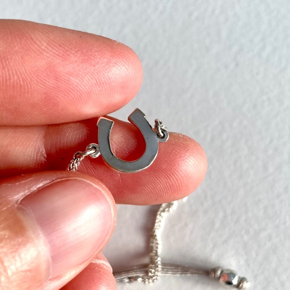 Stella & Dot Horseshoe Wishing Bracelet - Silver - Picture 5 of 6